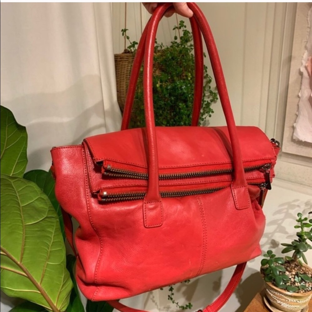 Halogen Red Crossbody Bag